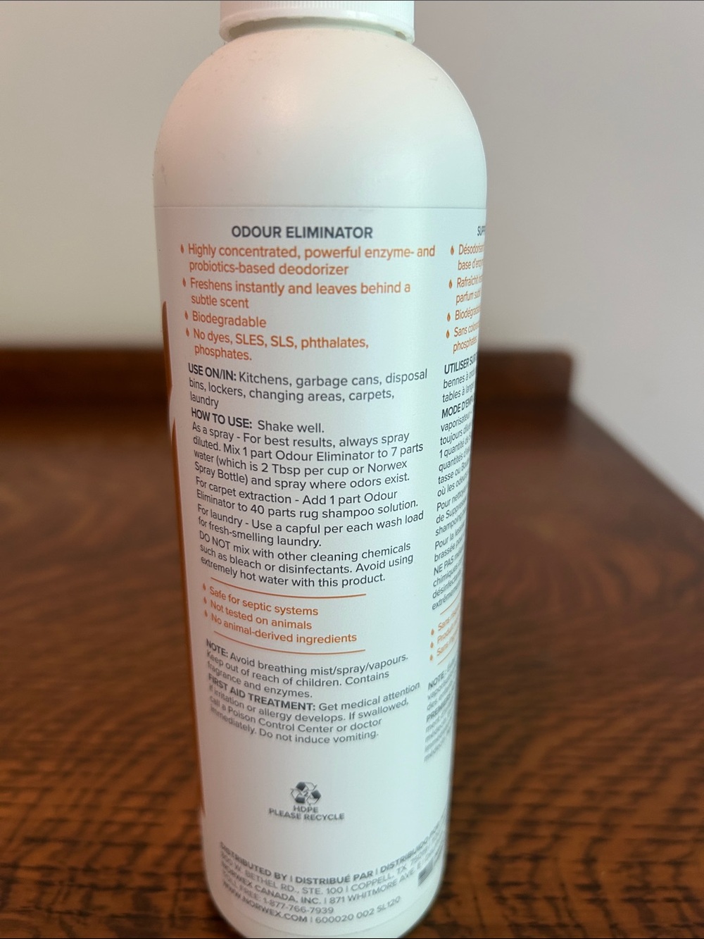 Norwex Odour Eliminator - Picture 2 of 3
